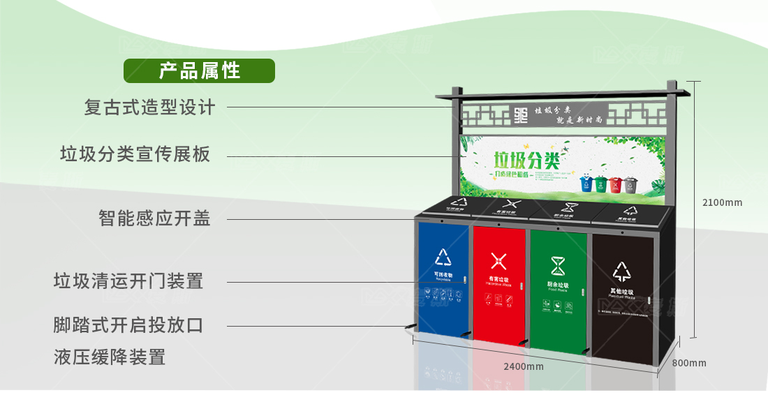 垃圾分类亭