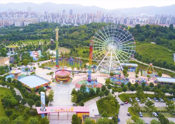 【MAX麦斯】公园垃圾桶亮相河源市公园