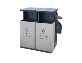 户外分类垃圾桶