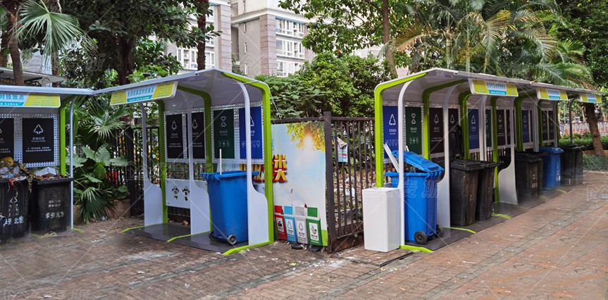 【MAX】垃圾分类亭走进广州市社区