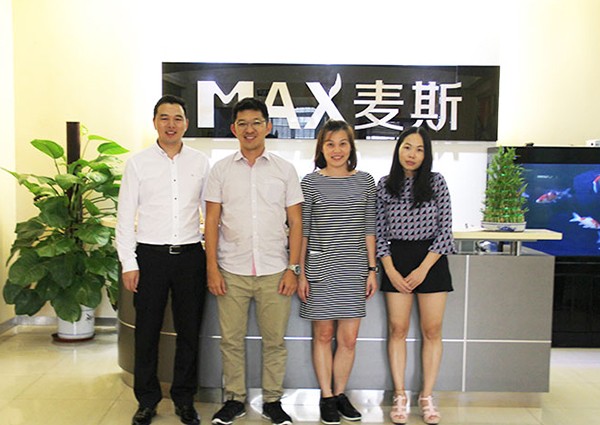 广交会专题/新加坡客户Wei Loon莅临麦斯参观