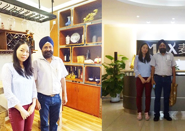 广交会专题/印度客户Kuldeep参观麦斯