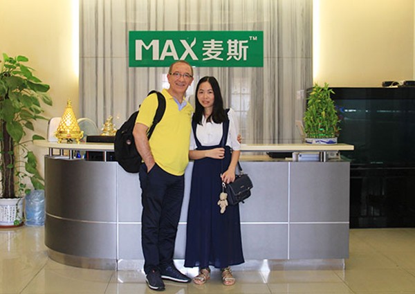 麦斯快讯：土耳其客户莅临麦斯环保参观合影